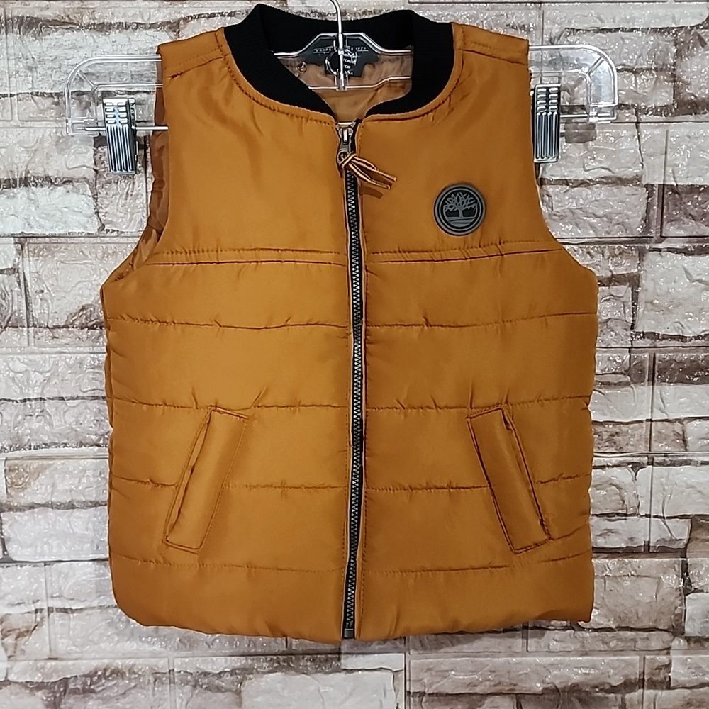 Timberland  Brown Puffer Vest
